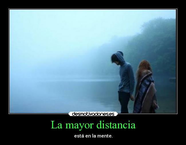 La mayor distancia -