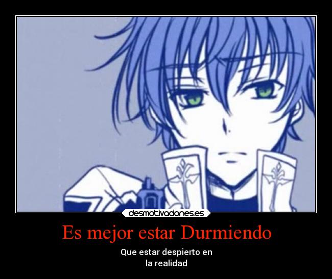 Es mejor estar Durmiendo - 