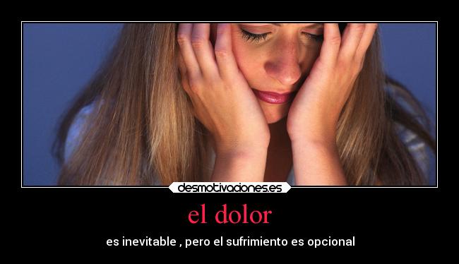 el dolor - 