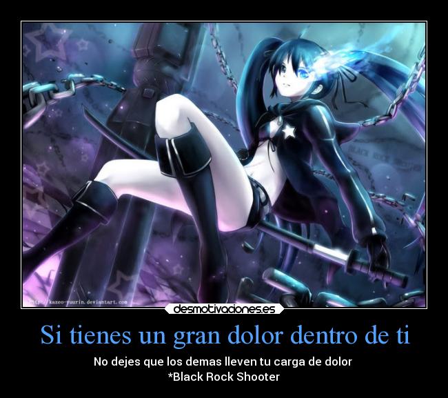 Si tienes un gran dolor dentro de ti - 