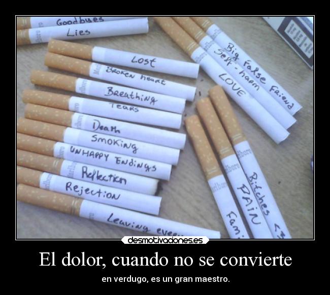 carteles dolor muerte dolor tumblr cigarrillos decepcion perder perras adios devilbrigade xperfecteweaponx desmotivaciones