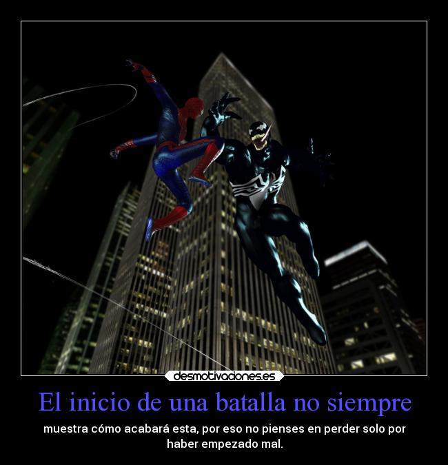 El inicio de una batalla no siempre -