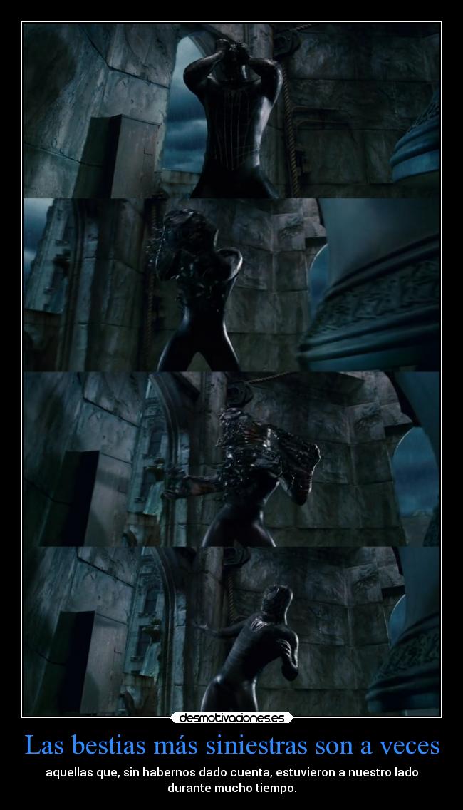 carteles enemigo bestias clanderaulfc ejercitodemar venom spiderman desmotivaciones