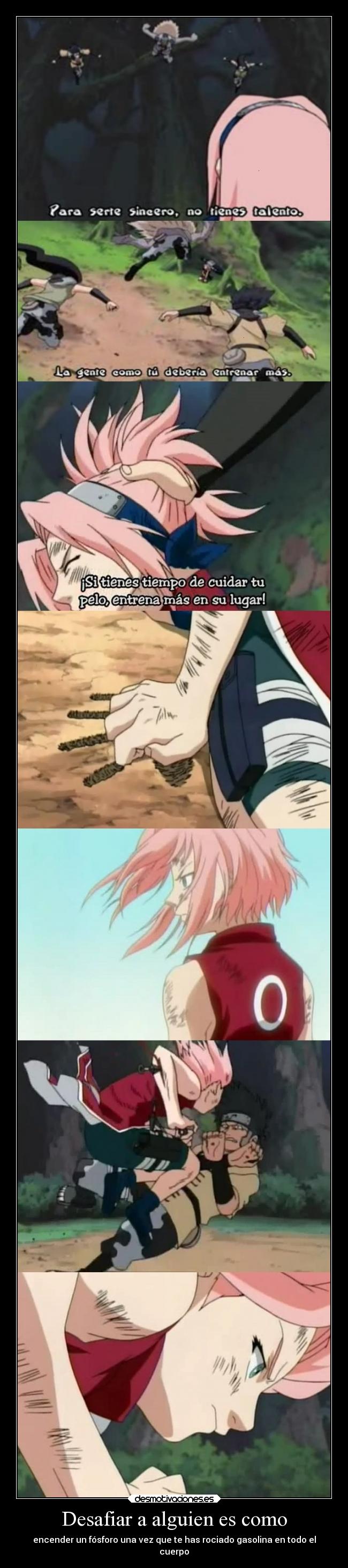 carteles enemigo desafio retar desmotivaciones