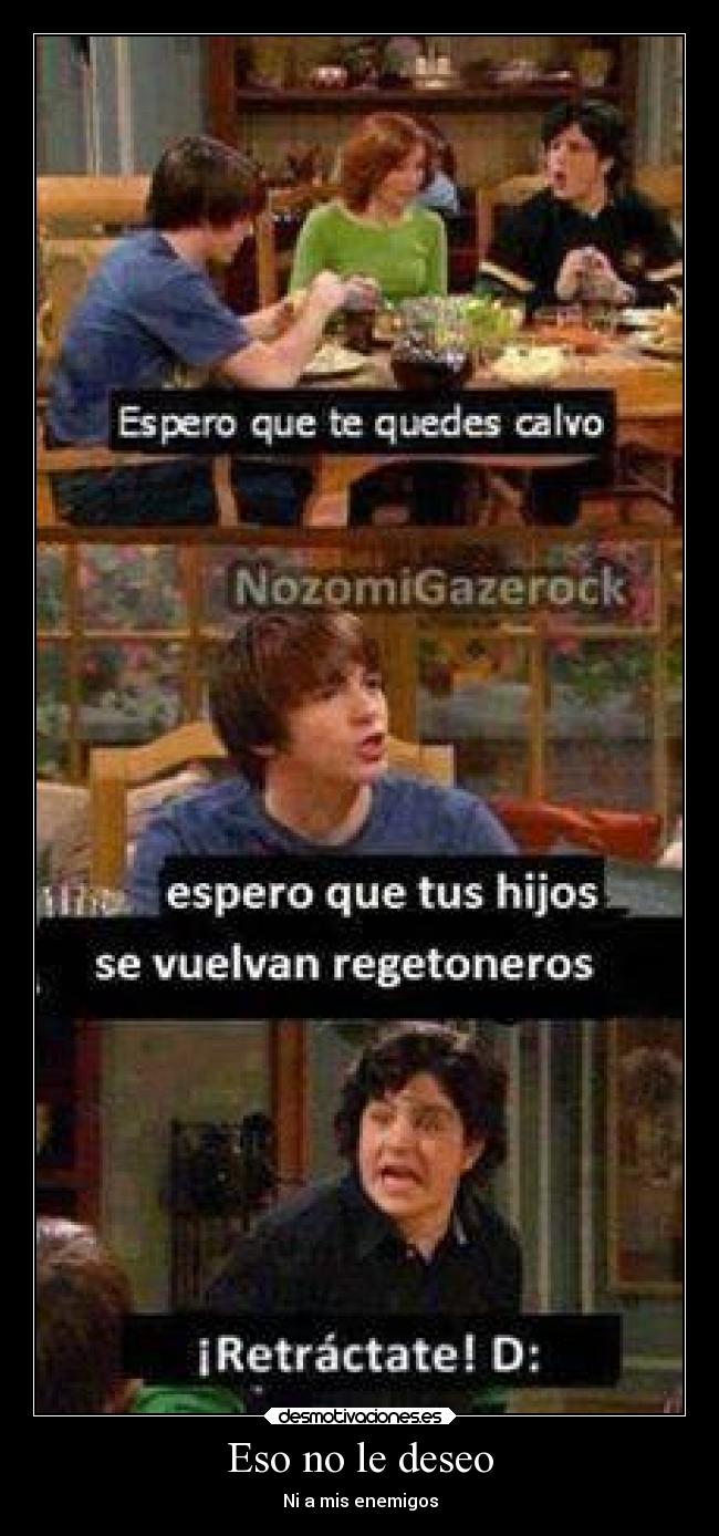 carteles enemigo drake josh desmotivaciones