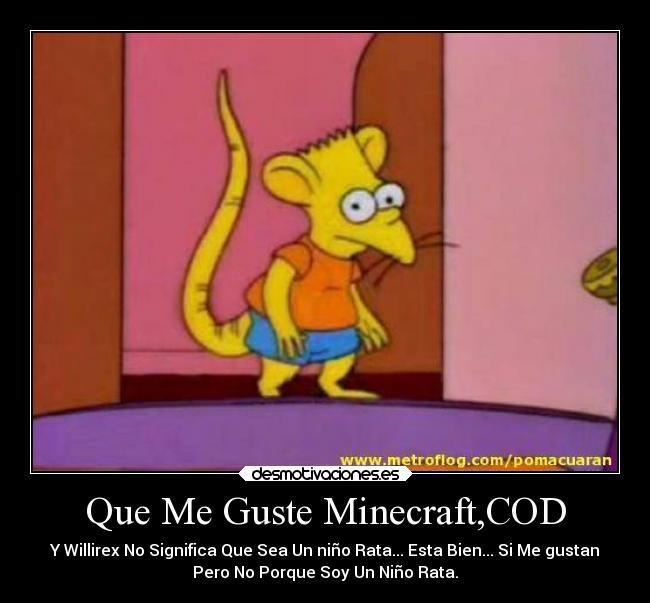 Que Me Guste Minecraft,COD - 