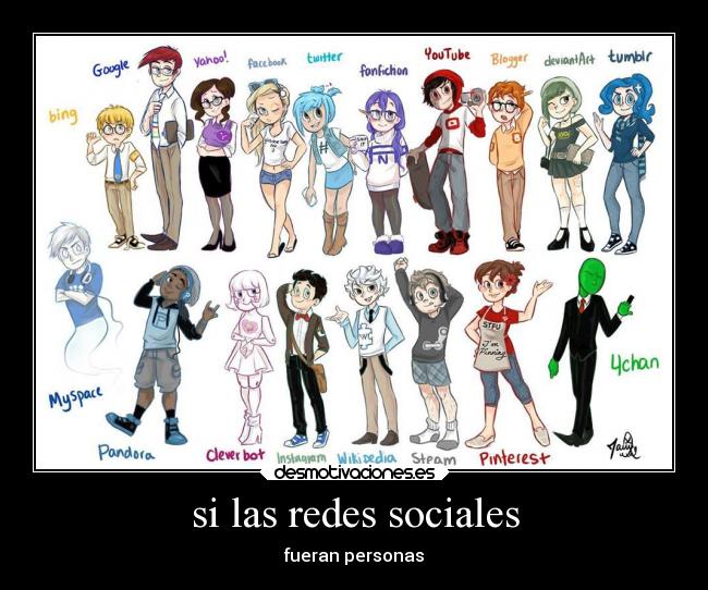 si las redes sociales -