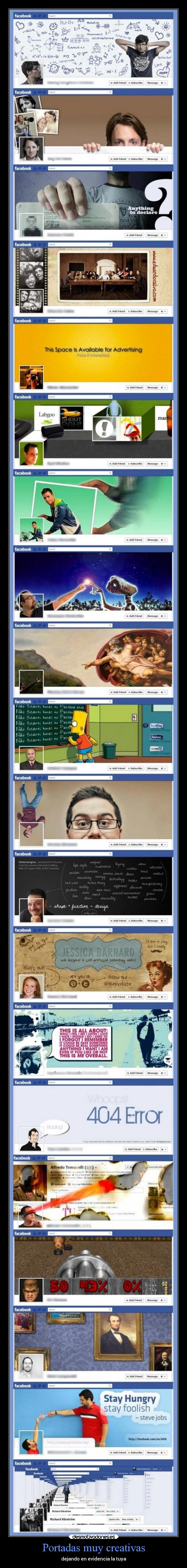 Portadas muy creativas - 