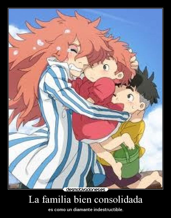 La familia bien consolidada - es como un diamante indestructible.