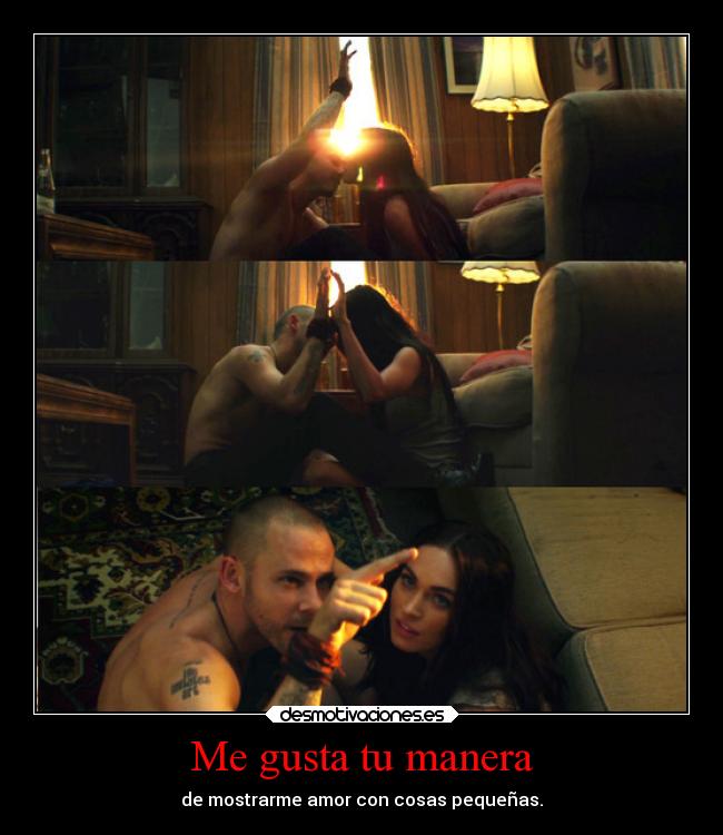 Me gusta tu manera -