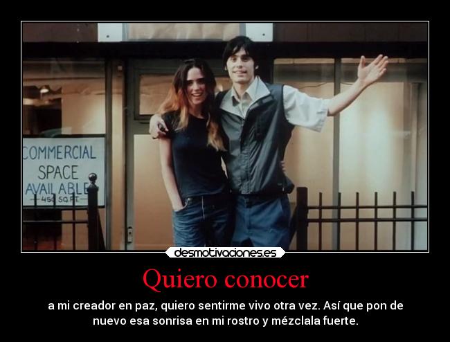 Quiero conocer - 