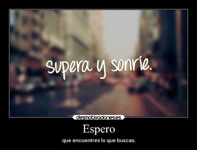 Espero -