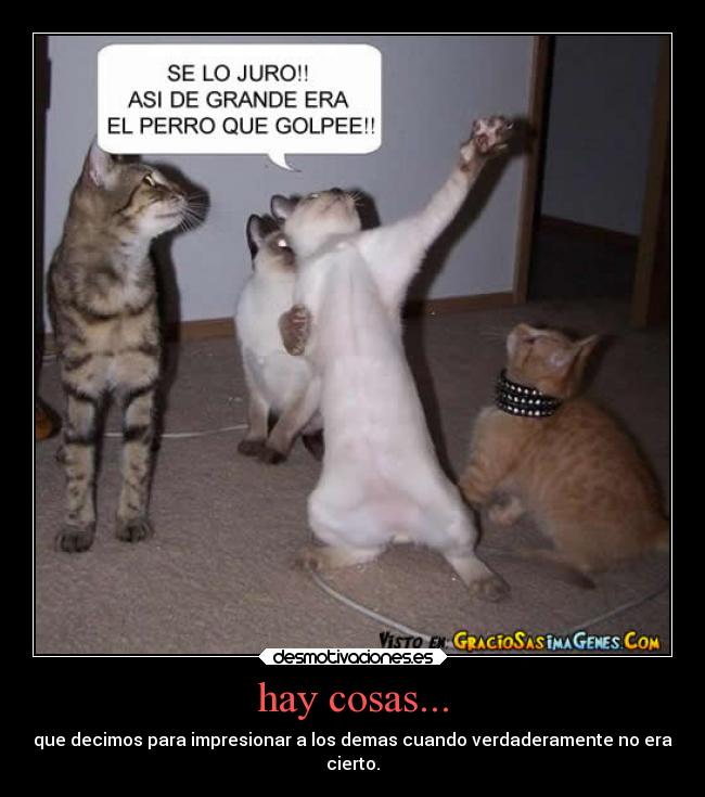 hay cosas... - 