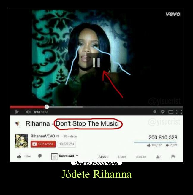 Jódete Rihanna - 