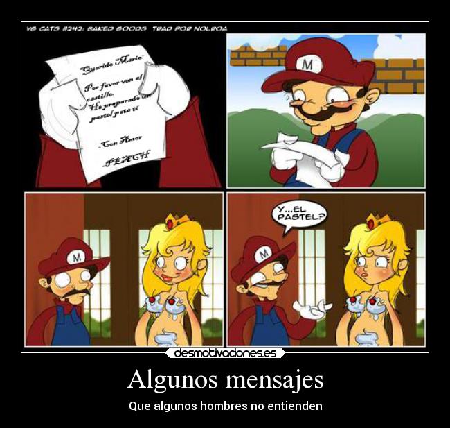 Algunos mensajes - Que algunos hombres no entienden