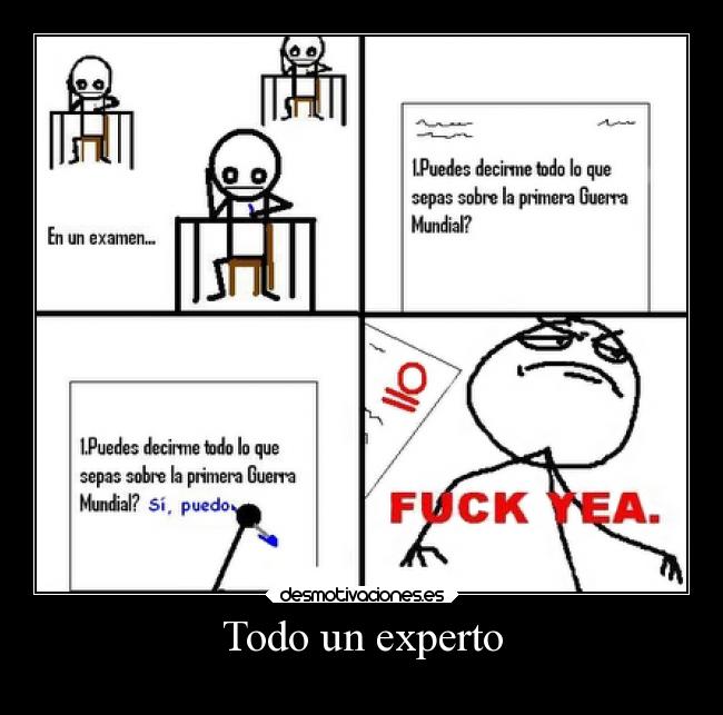 carteles guerra humor graciosas risa memes examen mundial desmotivaciones