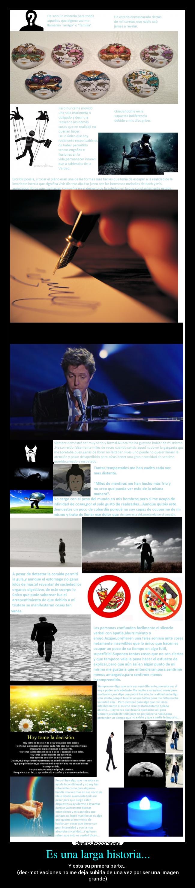 Es una larga historia... - Y esta su primera parte...
(des-motivaciones no me deja subirla de una vez por ser una imagen
grande)