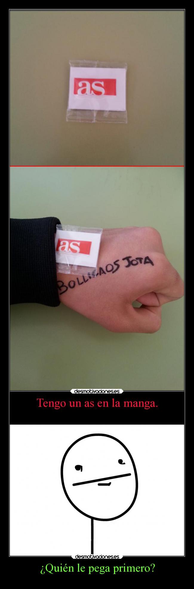 ¿Quién le pega primero? -
