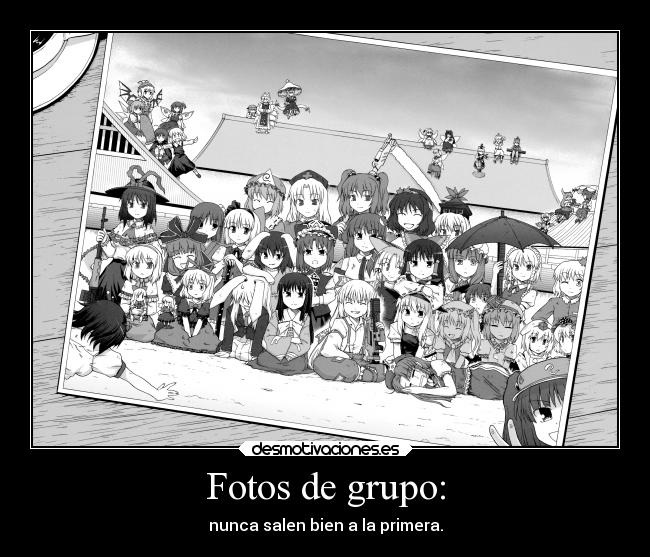 Fotos de grupo: - 