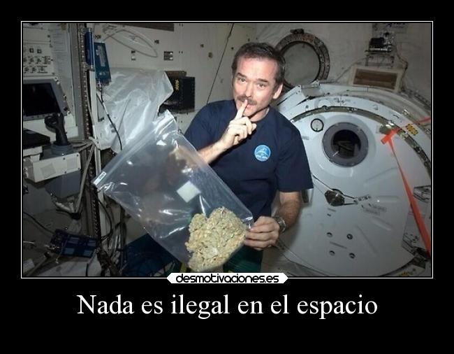 carteles humor marihuana espacio desmotivaciones