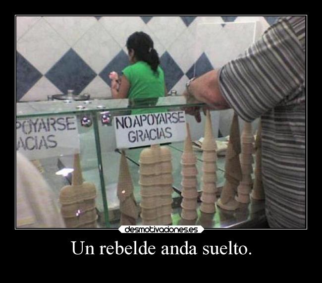 Un rebelde anda suelto. - 