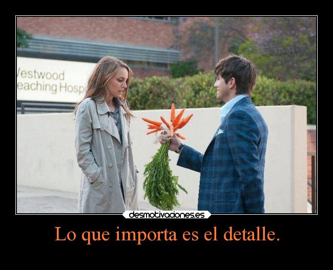 Lo que importa es el detalle. - 