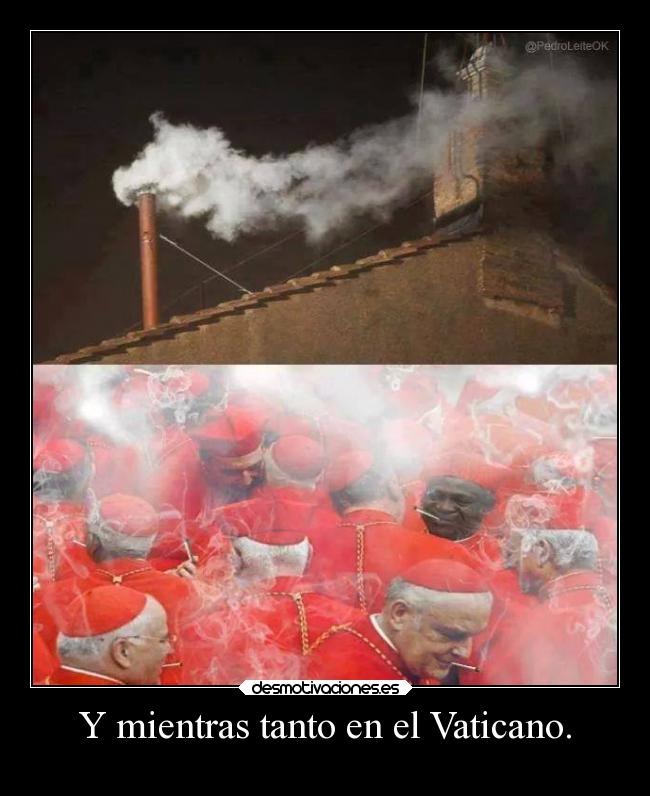 carteles humor vaticanos desmotivaciones