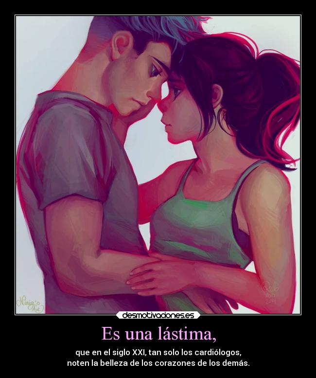 Es una lástima, - 