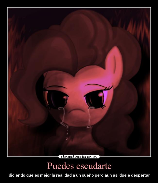 Puedes escudarte - diciendo que es mejor la realidad a un sueño pero aun así duele despertar