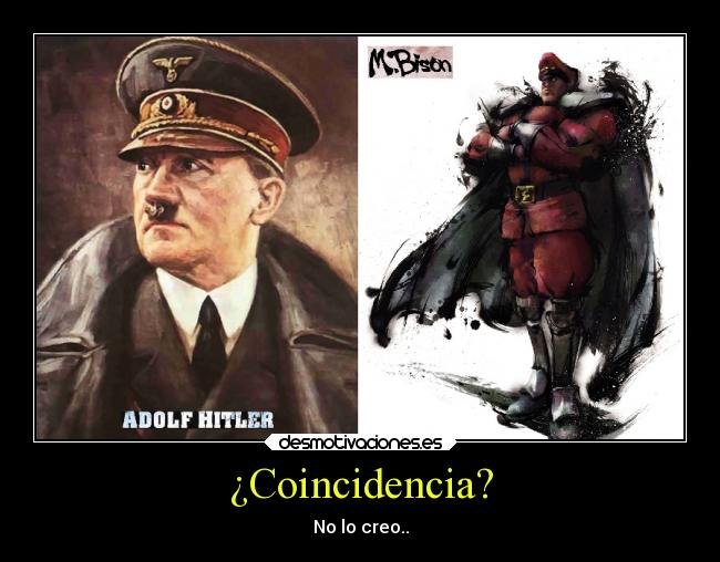 ¿Coincidencia? - No lo creo..