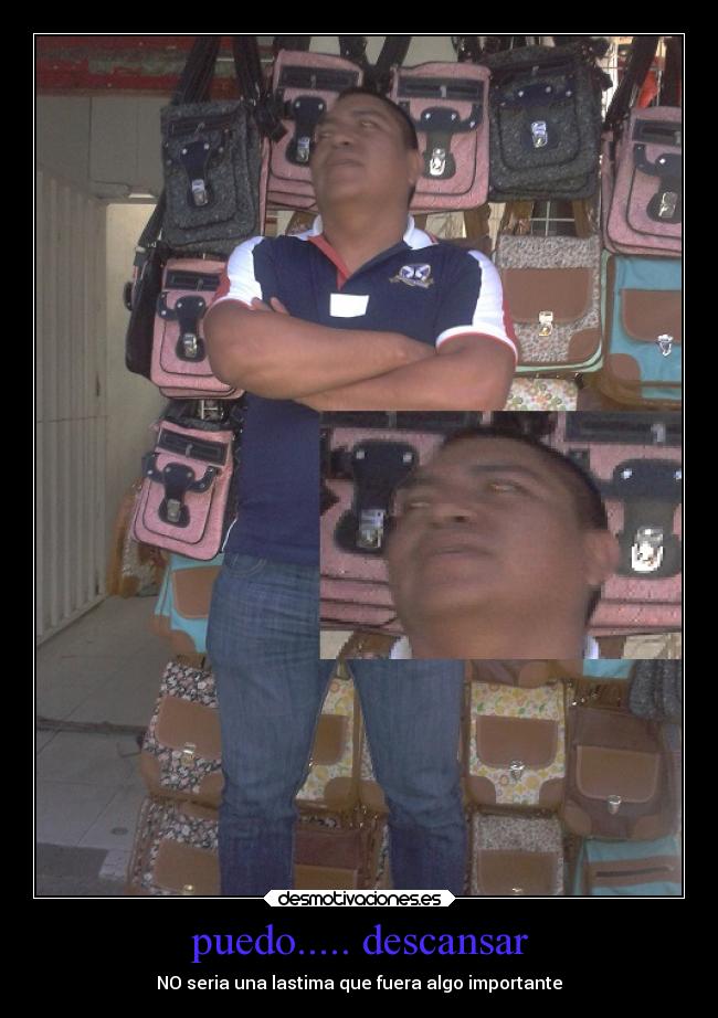 puedo..... descansar -