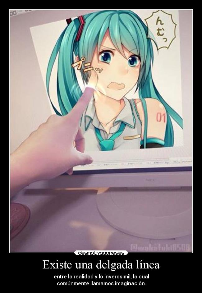 carteles imposible imaginacion arte anime desmotivaciones