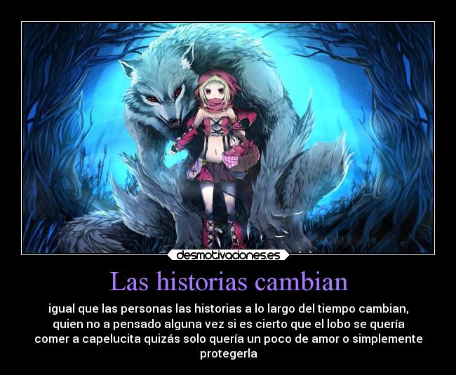 Las historias cambian -