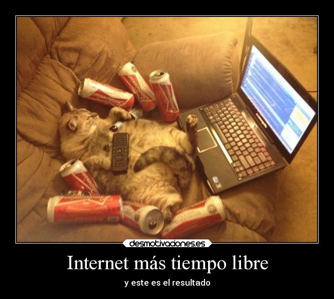 Internet más tiempo libre - 