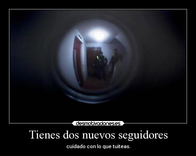 Tienes dos nuevos seguidores -