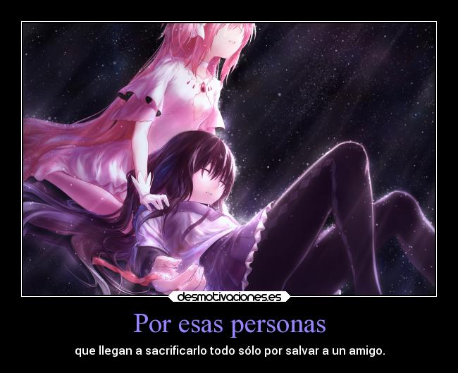 Por esas personas -