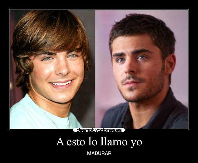 A esto lo llamo yo - MADURAR