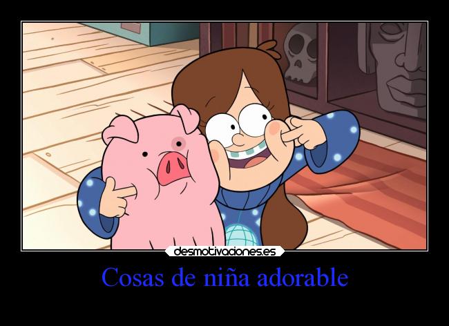 Cosas de niña adorable -