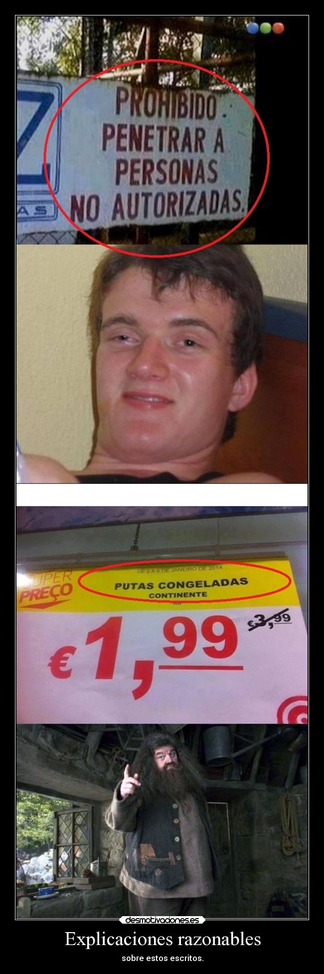 Explicaciones razonables - 