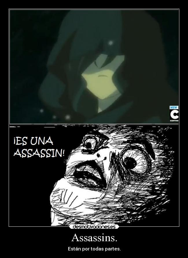 carteles memes madre anime videojuegos assassinscreed scan2go shiro desmotivaciones