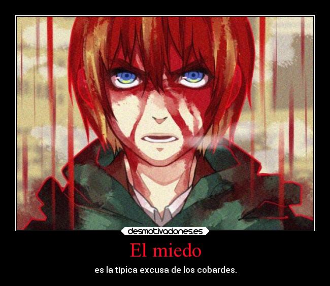 El miedo -