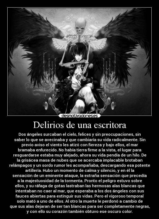 Delirios de una escritora -