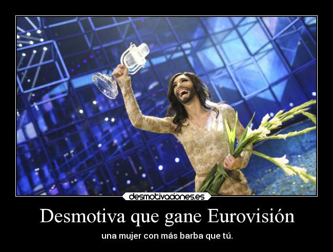 Desmotiva que gane Eurovisión -