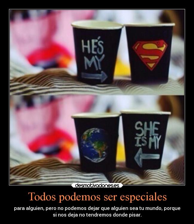 Todos podemos ser especiales - 