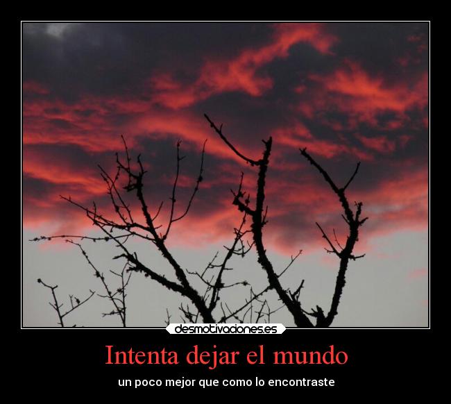 carteles mundo mundo cuidar planeta hogar nuestro desmotivaciones