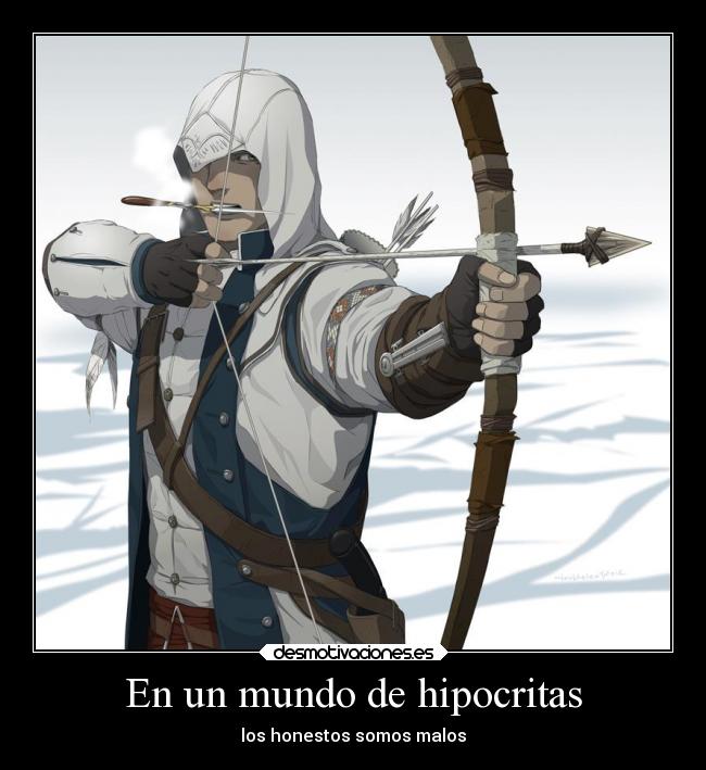 En un mundo de hipocritas -