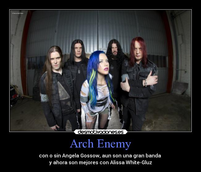carteles musica archenemy angelagossow alissawhitegluz desmotivaciones