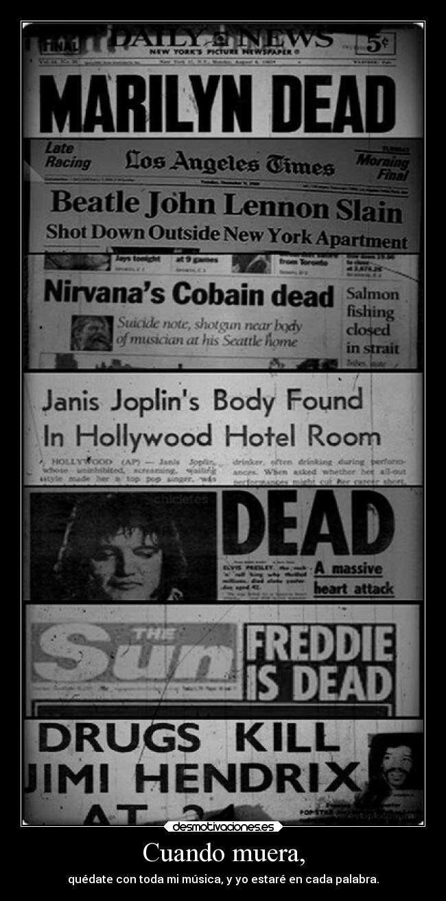 carteles musica carolf27 2277 imthevoiceinsideyourheadyourefusetohear desmotivaciones