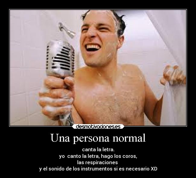 Una persona normal - 