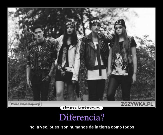 Diferencia? -